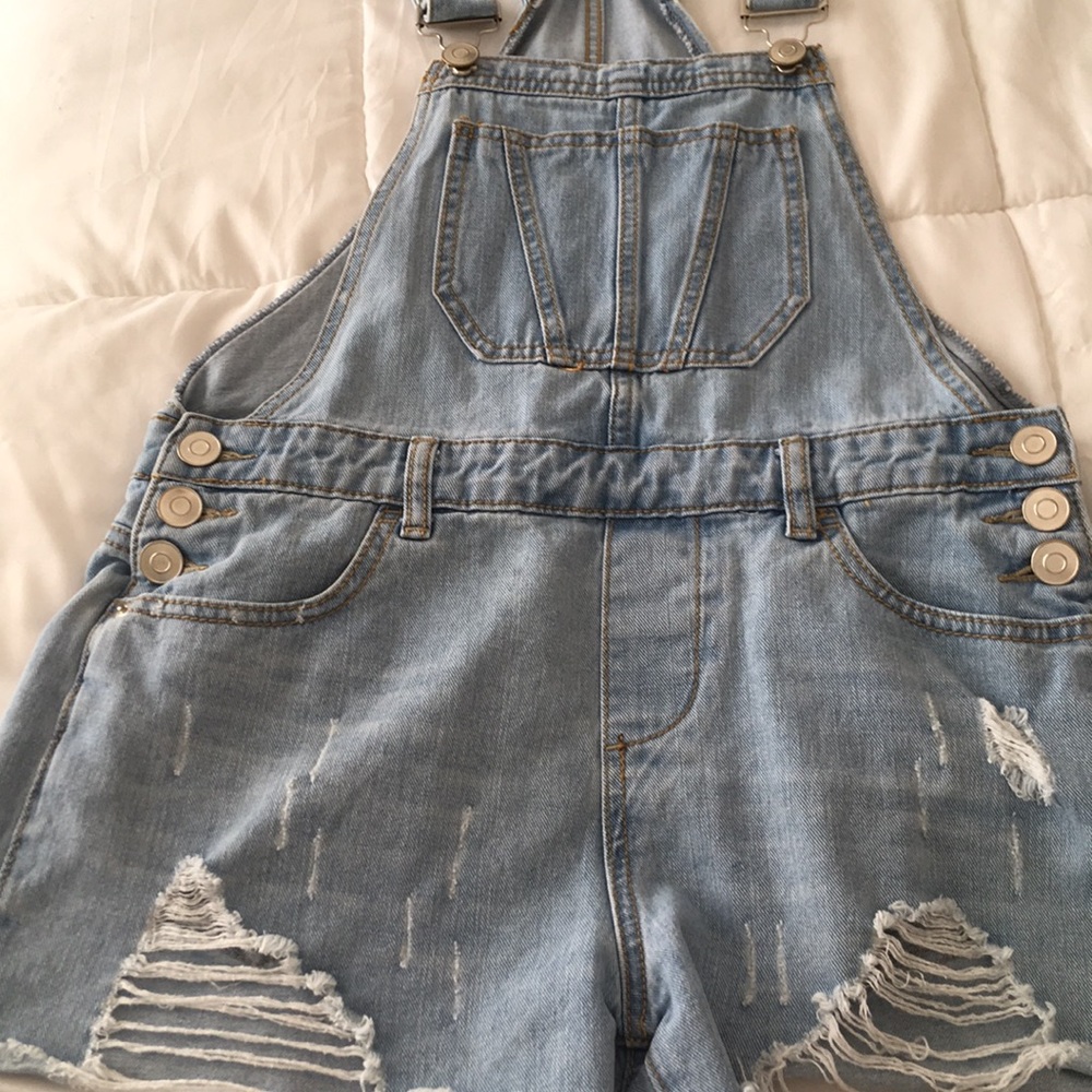 Ripped Overalls